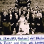 1953 Hochzeit von Ernst Roder und Maria Lenzen